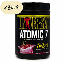 유니버셜 아토믹7 BCAA 1KG 1세트 블랙체리 [미국 직배송] 76회분 블랙체리(1kg), 1개