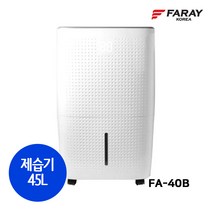 화레이 FA-40B 업소용제습기 사무실 매장 창고 교회 지하 제습기 일제습량 45L, FA-40B 일제습량 45L