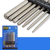 sankyo 육각비트세트7P (SH-085) 드릴 비트날 85mm jinwootle*7424947EH, 본상품선택