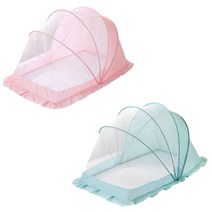 원터치 204370 아기모기장(중) 그늘막 이동식, 민트_중, 쿠팡 본상품선택