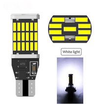 T15 W16W 921 LED 전구 고출력 45 개 4014SMD 아주 밝은 1200LM 자동차 후진 라이트 교체, 01 2pcs lights, 04 T15 W16W White