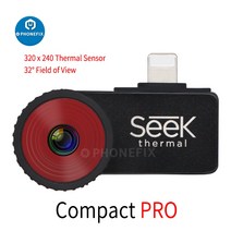 열화상카메라 열감지카메라 적외선 카메라Seek Thermal Compact PRO 고해상도 열 화상 카메라 iOS Type-C U, 03 Compact iOS