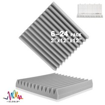 벽 방음재 흡음재 바닥 패널 스튜디오 소리차단 소음 어쿠스틱 컨디셔닝 소음 흡음 음악 시트 룸 하우스 절연, 회색, 중간 밀도, 테이프를 가진 6 PC