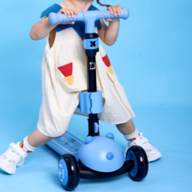 [6KU] 6KU 2in1 아기 유아 킥보드, 블루베어