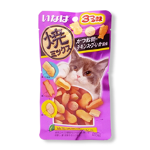 이나바 야끼믹스 부드러운져키 가다랑어포&치킨스프&오징어25g 6개 (QSC-122k)