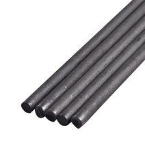 검은 탄소 막대 흑연 전극 실린더 바 5 개 산업용 고온 전도성, 05 10mm_05 Length 250mm