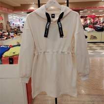 셀러허브 1 JCB NC05 주니어 여아 허리스트링 후드 롱 티셔츠 JBK8R159 GSI