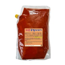 국밥 순대국 다대기 2kg 매운 양념장 액상 순대국밥 갈비탕 삼계탕 해장국 곰탕 다데기 업소용 가정용, 매운국밥다대기, 1개