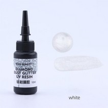 에폭시레진 24 색 10ML UV 수지 접착제 키트 드릴 플래시 에폭시 세트 자외선 경화 DIY 진주 광택 보석 만들기 용품, [05] 16