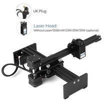 레이저 레벨 30w cnc 조각 기계 미니 데스크탑 조각기 프린터 휴대용 조각사 diy, 나는 플러그, 레이저 헤드 없이