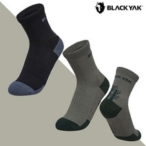 블랙야크(정상) [블랙야크] 22 공용 중목 등산 양말 (뱀부미드삭스), KHAKI, 24(여성용)