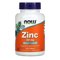 나우푸드 징크 아연 50mg 250정