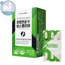 프롬바이오 관절연골엔 보스웰리아 + 씨오케이마스크 증정, 1box, 850mg