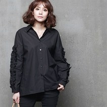 [자체제작] M379 프릴라인 블라우스