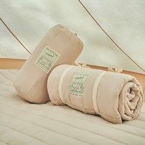깃든 캠핑매트 자충매트 에어매트 전용 패드 베이지, [아이보리], 캠핑 패드 단품