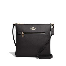 COACH 코치 여성용 로완 파일 백 블랙