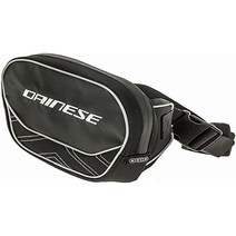 다이네즈 Dainese 남녀공용 성인 허리 가방 (블랙 1 개), 기본