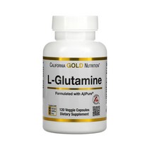 캘리포니아 골드 L 글루타민 아지퓨어 500mg 120정 엘 글루탐산 아미드 효능 효과, 1개, 기본