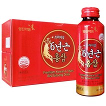 영진약품 프리미엄 6년근 홍삼 120mL 10병