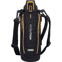 써모스 물통 진공 단열 스포츠 보틀 1L 블랙 오렌지 보냉 전용 FHT-1001F BKOR, 블랙오렌지