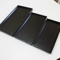 [모비딕컴퍼니] 식당용식판 멜라민 스텐트레이 카페나무쟁반 플라스틱트레이 쥬얼리선반, 잇★ 후식쟁반(소) 사각쟁반 깔끔한나무쟁반 티크쟁반, 잇★ 후식쟁반(소)