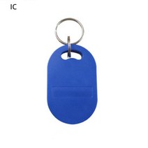 고품질 S50 1K 100 MHz 칩 방수 IC 카드 태그 RFID ISO14443A NFC Keyfob 열쇠 고리 액세스 제어 빠른 13, 22 NO 6