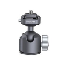 Ulanzi Falcam F22 퀵 릴리스 볼 헤드 콜드 슈 볼 헤드 Arca 스위스 퀵 릴리스 플레이트 1/4 인치 Nikon Ca, 01 F22