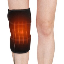 런메시 Runmecy 고급 겨울 발열 무릎 보호대 보온 무릎 보호대 블랙