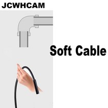 핸드폰 내시경 카메라 에바크리닝 통풍구 냄새 제거 배관 하수구 크리닝 산업용 type-c android usb 내시경 카메라 7.0mm 하드 케이블 pc 안드로이드 전화 내시경, 1m, 소프트 케이블
