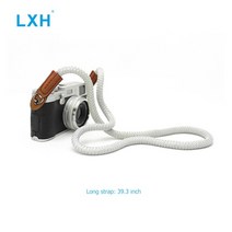 (에서 선박 us) Nikon Canon Fujifilm X100F 카메라 어깨 스트랩 니콘 Leica X-T20, 08 Long Silver