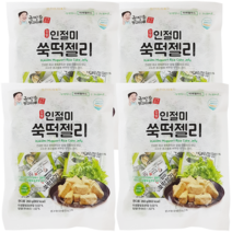 찹쌀 인절미 쑥떡 젤리 4개 260gx4 (국산 특산물 제리) 권영춘 명과마루 HCCP, 260g