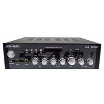 2채널 앰프 SA-100BT 카페 노래방 매장 업소용 미니엠프