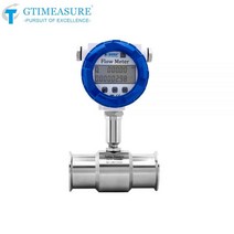 디지털 액체 유량계 표시기 SS304 클램프 물 알코올 우유 메탄올 가솔린 디젤 펄스 420mA RS485 출력 117303, DN32117303