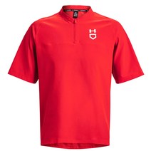 [1375655] 언더아머 반팔 바람막이 (적색)