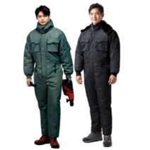 경신 항공 털 스즈끼 작업복 일체형 정비복 낚시복 오토바이 배달복 냉동창고작업복 점프수트, K 174(검정), 4XL(115)