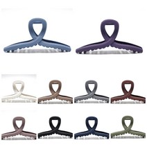 퐁냥퐁냥 민자 라지사이즈 헤어집게핀