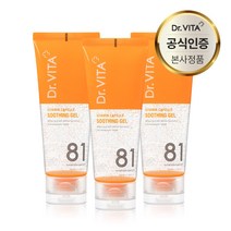 닥터비타 기미 잡티 주름개선 물광 한번에 케어 비타민C 캡슐 수딩젤 100ml, 3개
