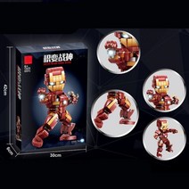 호환용 레고 슈퍼마리오 72 Stdie Mario 미키 스토리 빌딩 블록 Spider-Man Avengers Hero 조립 만화 애니메이션 교육 완구, With box, 1502