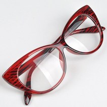 동글이안경테 일본안경테 패션 디자이너 고양이 눈 안경 레트로 검정 여성 안경 프레임 클리어 빈티지 안경 고글