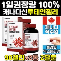 어린이 청소년 초등학생 눈 영양제 루테인 젤리 2통 아이 뉴테인 눈에좋은영양제 중학생 캔디 꾸미 키즈 구미 유아 식품 40대 직구 50대 30대 홈쇼핑