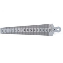 에스케이 테이퍼게이지(TPG-700B) 15-30mm 4130141 측정공구 틈새게이지 테이퍼게이지 갭자 테이퍼측정