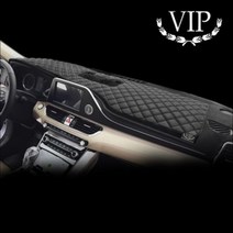 VIP 가죽 리무진엠보 대시보드 W205 벤츠C클래스 썬커버, HUD 무_스피커 유_블랙