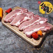 한돈 소백산쑥돈 암돼지 LA식돼지갈비 구이용 500g 2팩 총 1kg