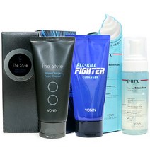 [경기점]보닌 더스타일 폼클렌저-워터차지/오일컷/수딩 폼, 오일 앤 수딩폼100+100