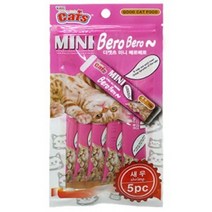 D17 캣츠 미니 베로베로 5p - 새우, 간식 맛, 1개