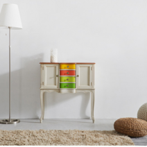 퍼니트랜드 엔틱가구 라스피컬러 미니 부페장콘솔, 단품