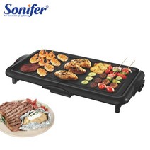 오븐겸전자렌지 복합 가정용 생선구이 오븐기 오븐 전기 접촉 그릴 철판 바베큐 및 구운 panini 프레스 주방 바베큐 철판 무연 베이킹 바베큐 sonifer, sf6130, 유럽 ​​연합