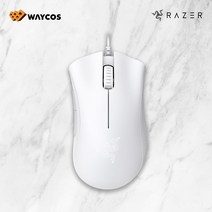 레이저 데스에더 에센셜 화이트 Razer DeathAdder Essential White 유선 마우스
