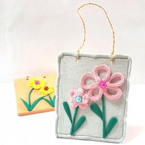 크림클레이 데코찰흙 5인용 꽃액자만들기 미술놀이