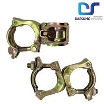 아시바 클램프 파이프 고정 회전 크램프 42mm 48mm 겸용, 회전형48mmx48mm